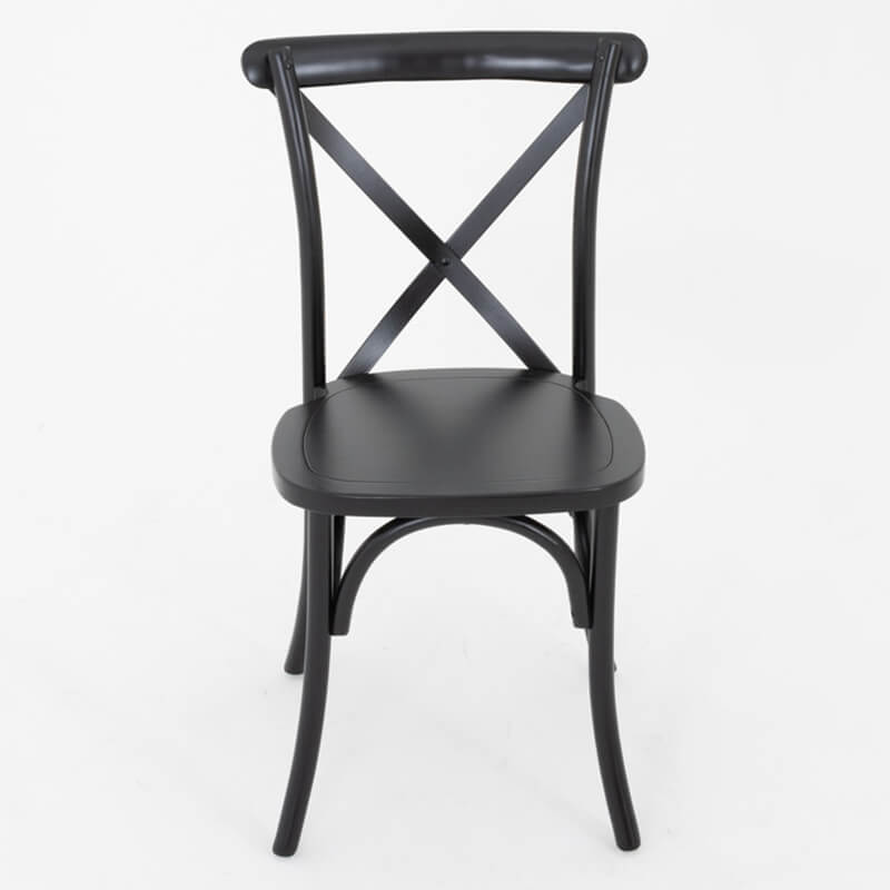 Crossback Chair Black Town Country Event Rentals