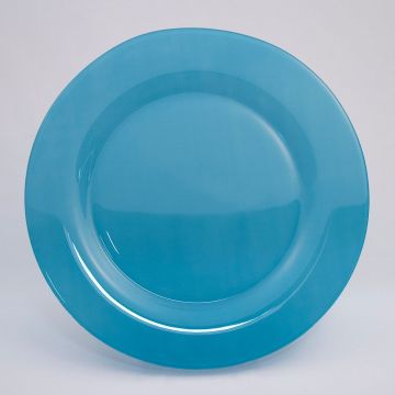 12" VIBE Aquamarine Plate