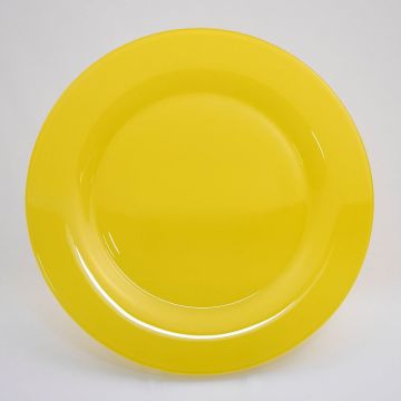 12" VIBE Yellow Place Plate