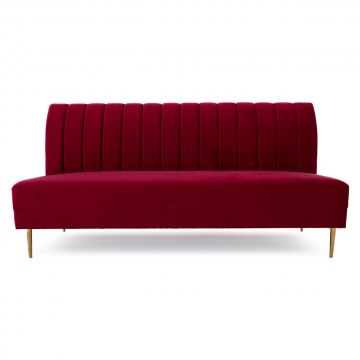 Nobi Sofa, Burgundy