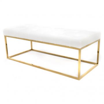 Lux Ottoman, White