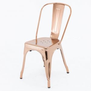 Jasper Chair, Rose Gold