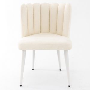 Desi Dining Chair, White