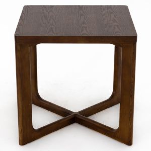 Santolini End Table, Caramel Oak