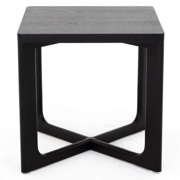 Santolini End Table, Black