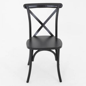 Crossback Chair, Black