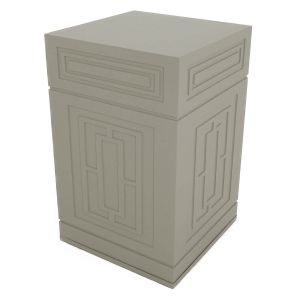 Kodo Pedestal, Grey