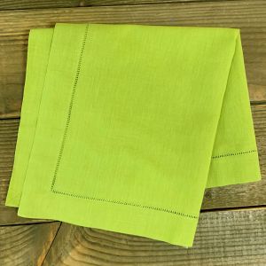 Lime Hemstitch Napkin