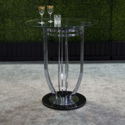 Vogue Black Stand Up Table