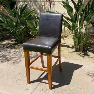 San Ysidro Leather Bar Stool