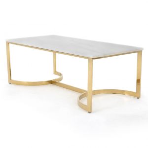 Bacall Coffee Table, Gold