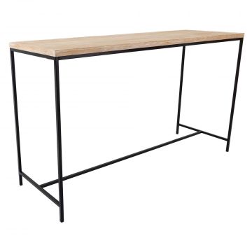 Delano Pub Table, Black