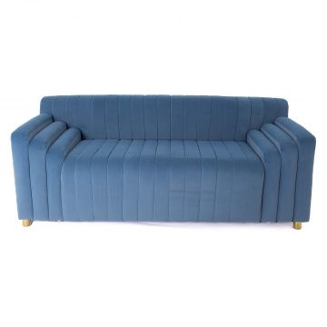 Moma Loveseat, Blue