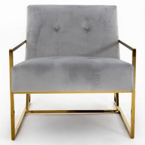 Soho Lounge Chair, Grey