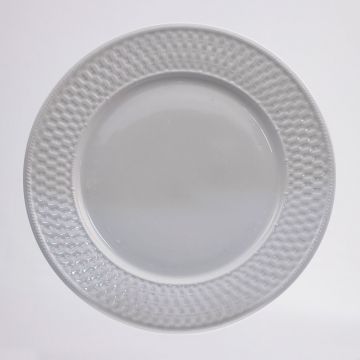 12" Basketweave Place Plate