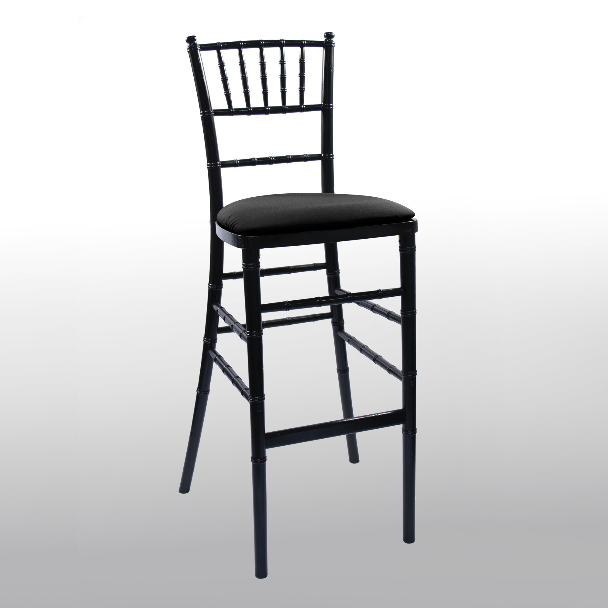 Chiavari Black Bar Stool | Town & Country Event Rentals