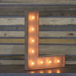 Edison Marquee Letter - 