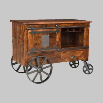 Edison Wine & Bar Cart