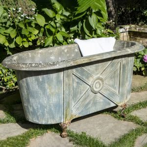 French Metal Bathtub