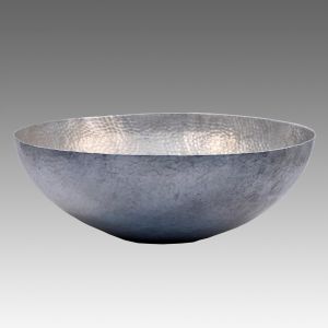 Hammered Aluminum Bowl 25