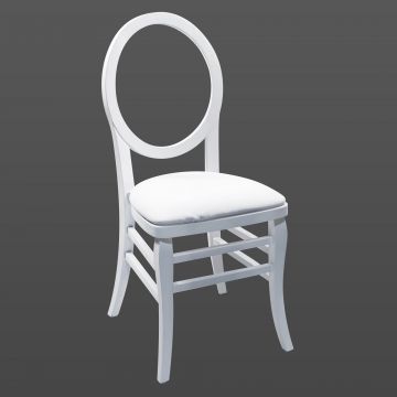 Louis "O" White Chair