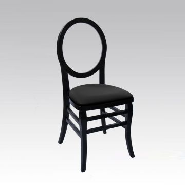 Louis "O" Black Chair