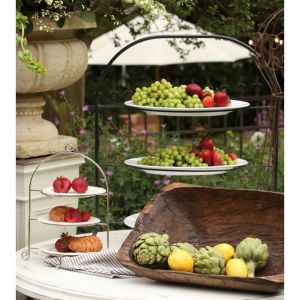 3 Tier Oval Platter Stands