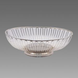 Silver Wire Bread Basket