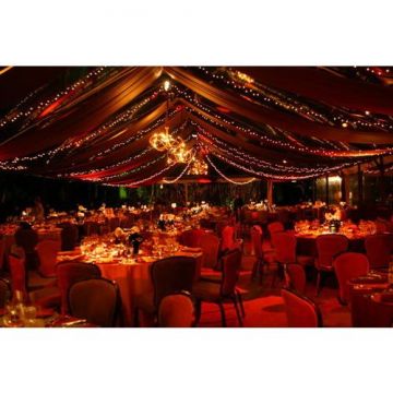 Tent with Twinkle Lights