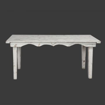 Whitewash Buffet Table