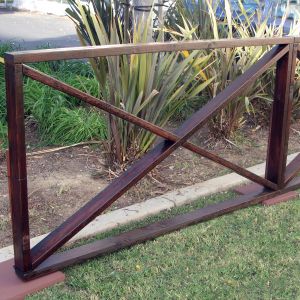 Mahogany Fence Panel