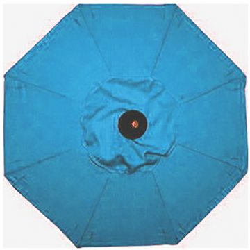 9' Aqua Market Umbrella