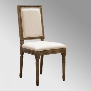 Cambria Dining Chair Natural Linen Seat