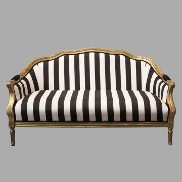 Chaplin Black & White Sofa