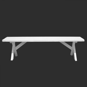 Children's White Picnic Table