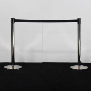 Chrome Retractable Stanchions