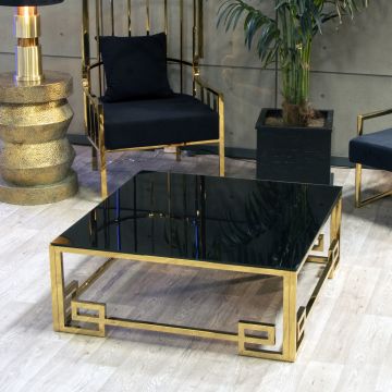 Gotham Black Coffee Table