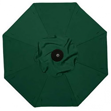 9' Hunter Green Market Umbrella