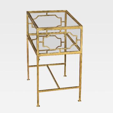 Tangier Gold Side Table